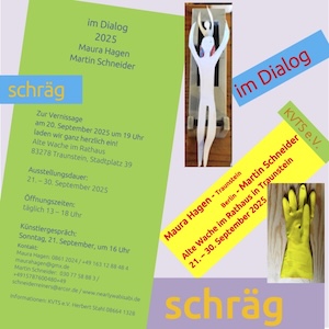 Ausstellung im Dialog in der Alten Wache Kunstsverein Traunstein 2025